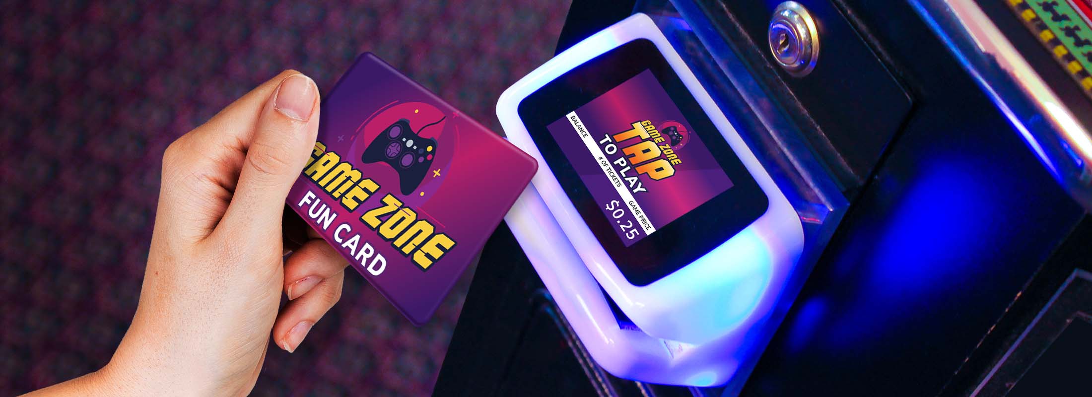 IdealOne Cashless Game Card System for Family Entertainment Centers